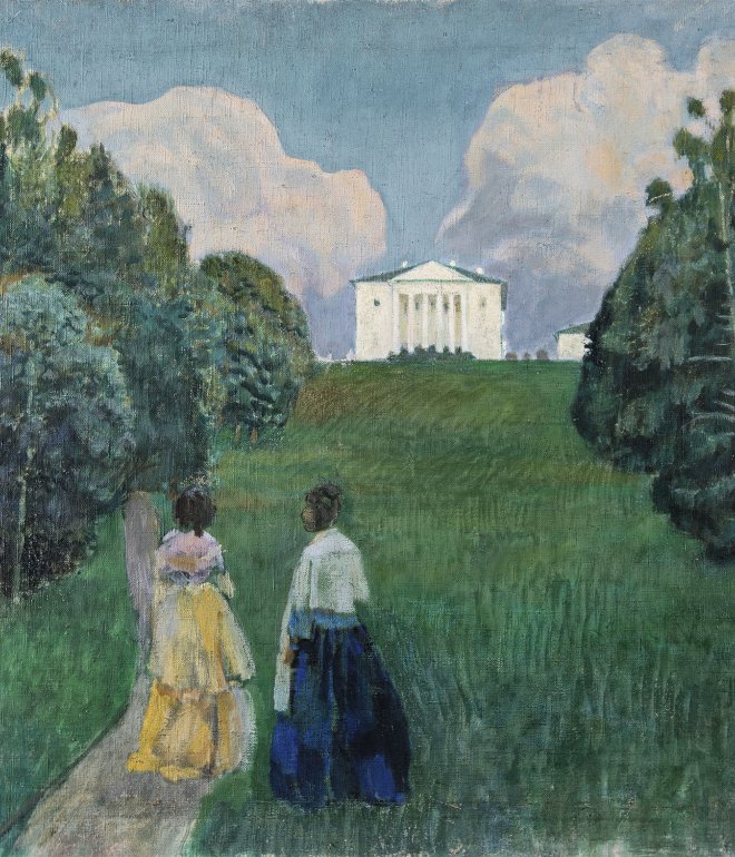 В.Э. Борисов-Мусатов. Отблеск заката. 1904