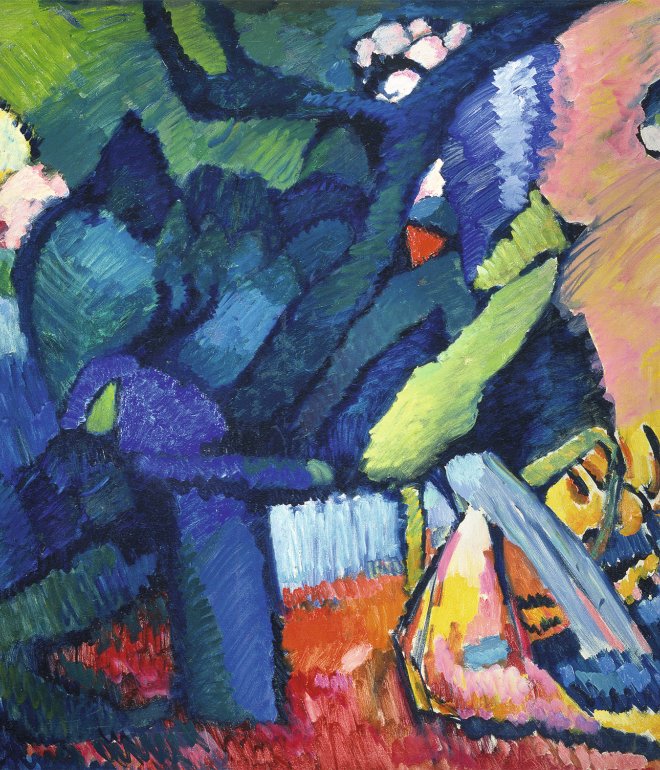 В.В. Кандинский. Импровизация 4. 1909